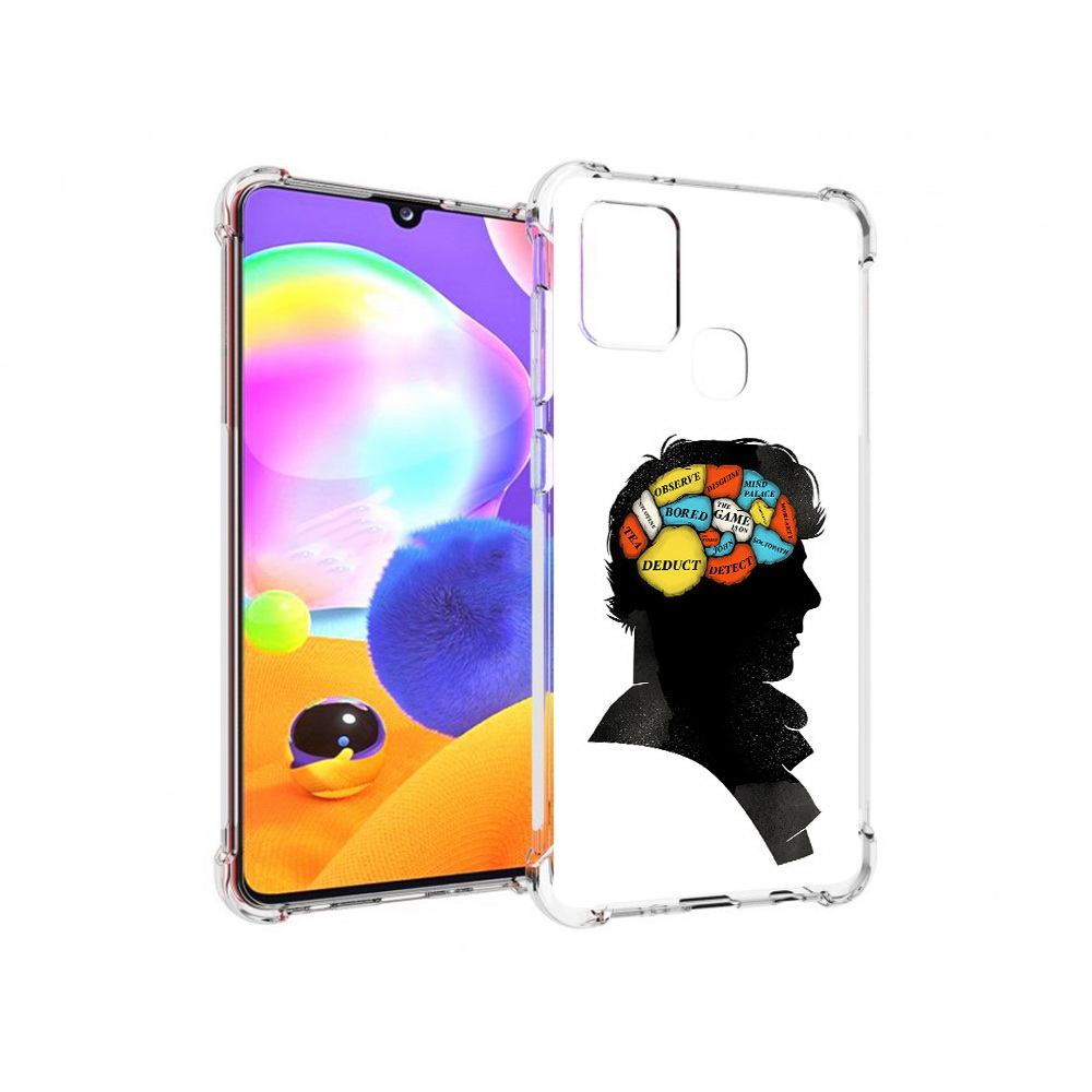 

Чехол MyPads Tocco для Samsung Galaxy A21s темный рисунок (PT149116.528.640), Прозрачный, Tocco