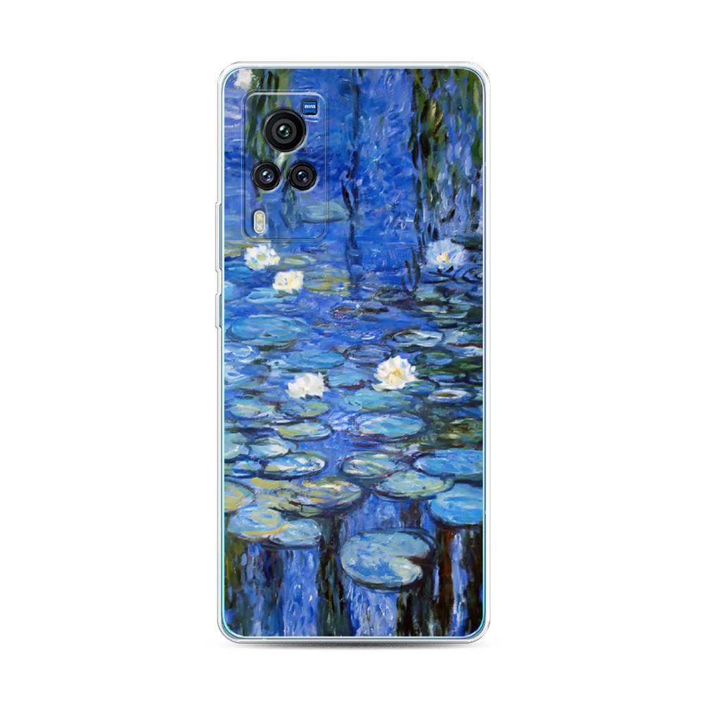 

Чехол для Vivo X60 Pro "Нарисованный пруд", Синий;зеленый, 263850-4