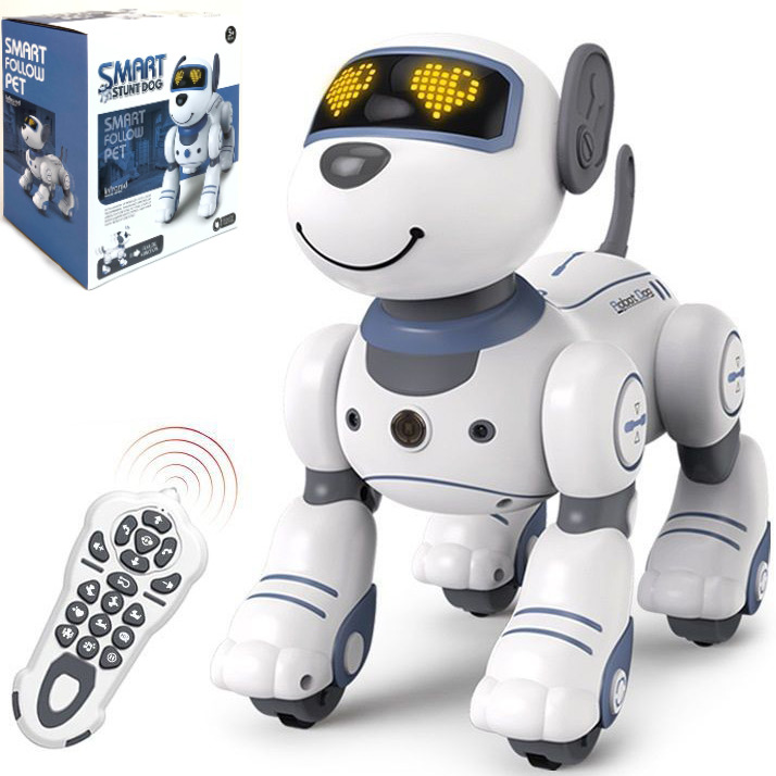 

Интерактивная радиоуправляемая собака-робот Zhorya Smart Stunt Dog 109677