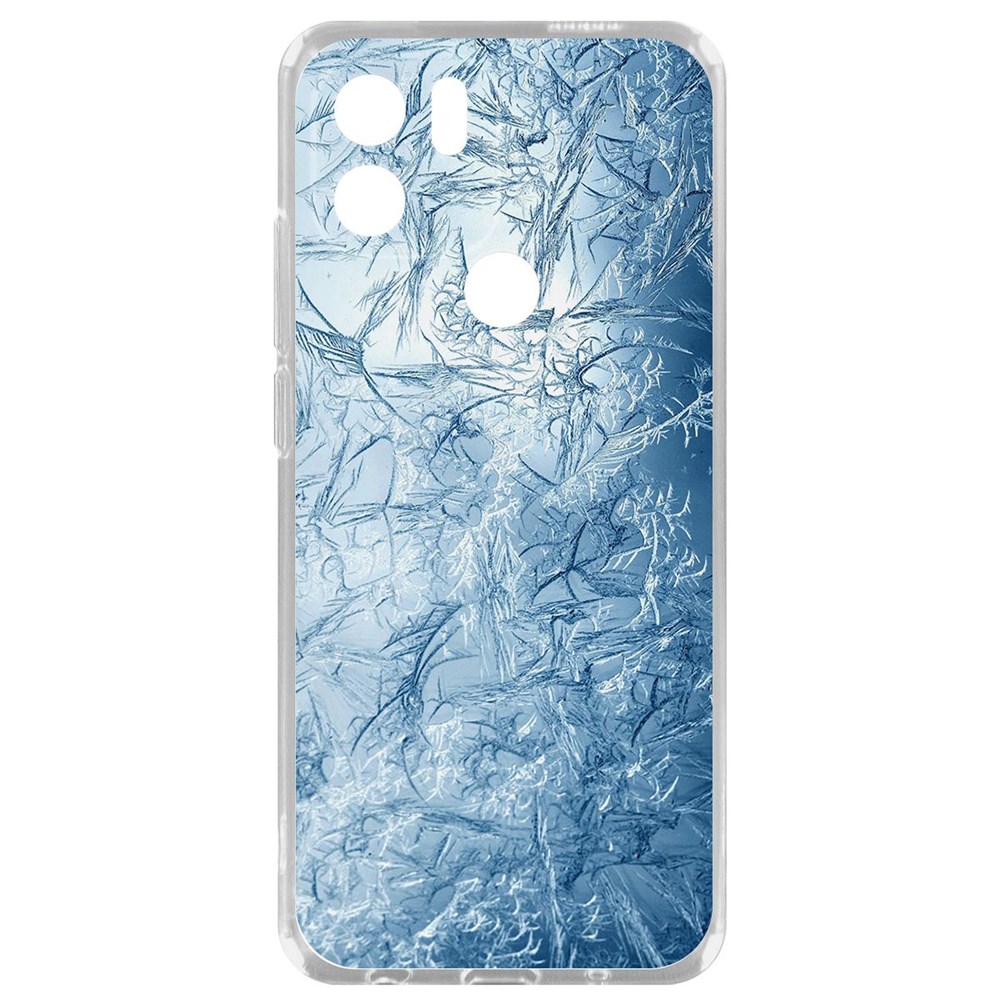 

Чехол-накладка Krutoff Clear Case Лед для Poco C51, Прозрачный