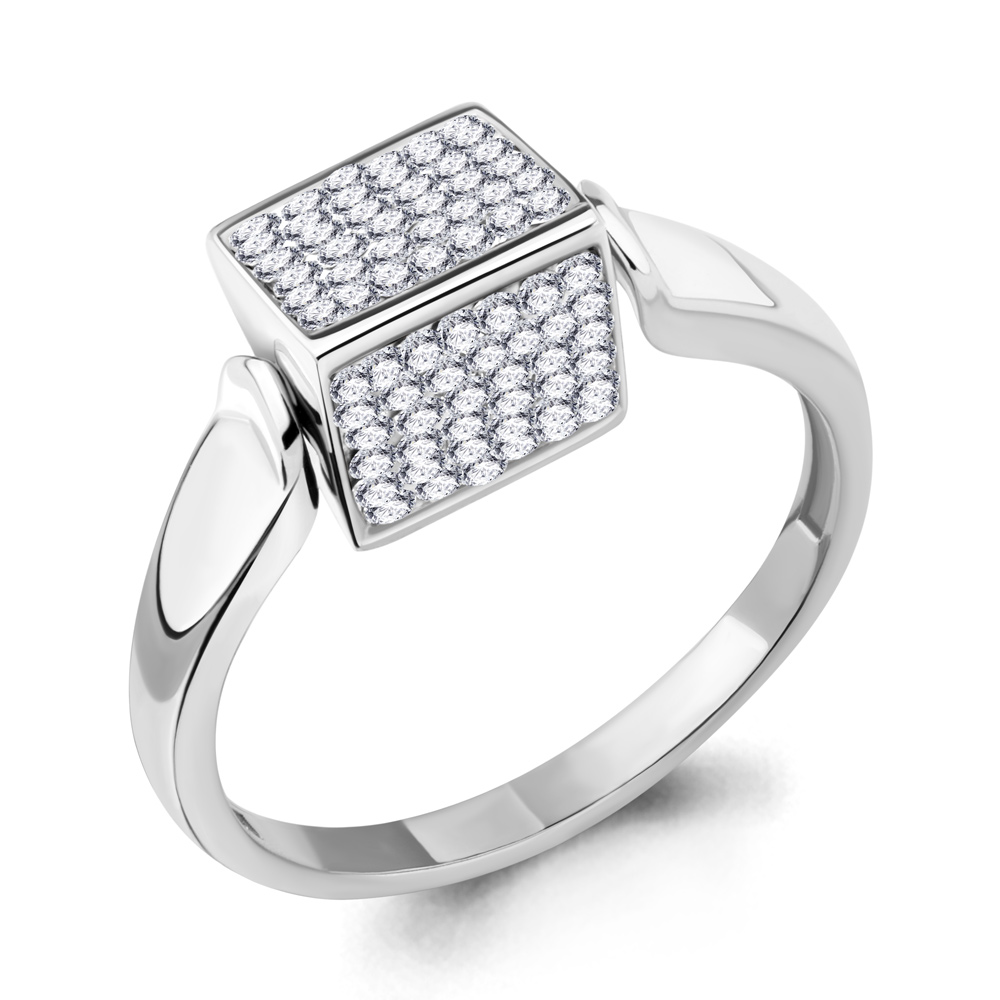 

Кольцо из серебра р. 17,5 AQUAMARINE 66699_925_р, 66699_925_р
