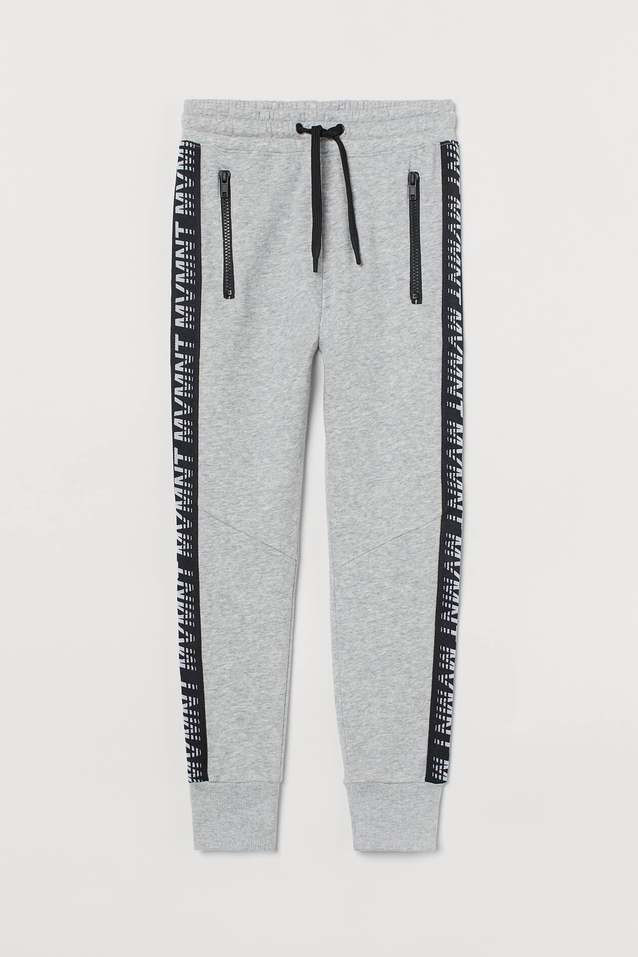 Брюки детские для мальчиков HM Joggers 0926831002 серые 152 1176₽
