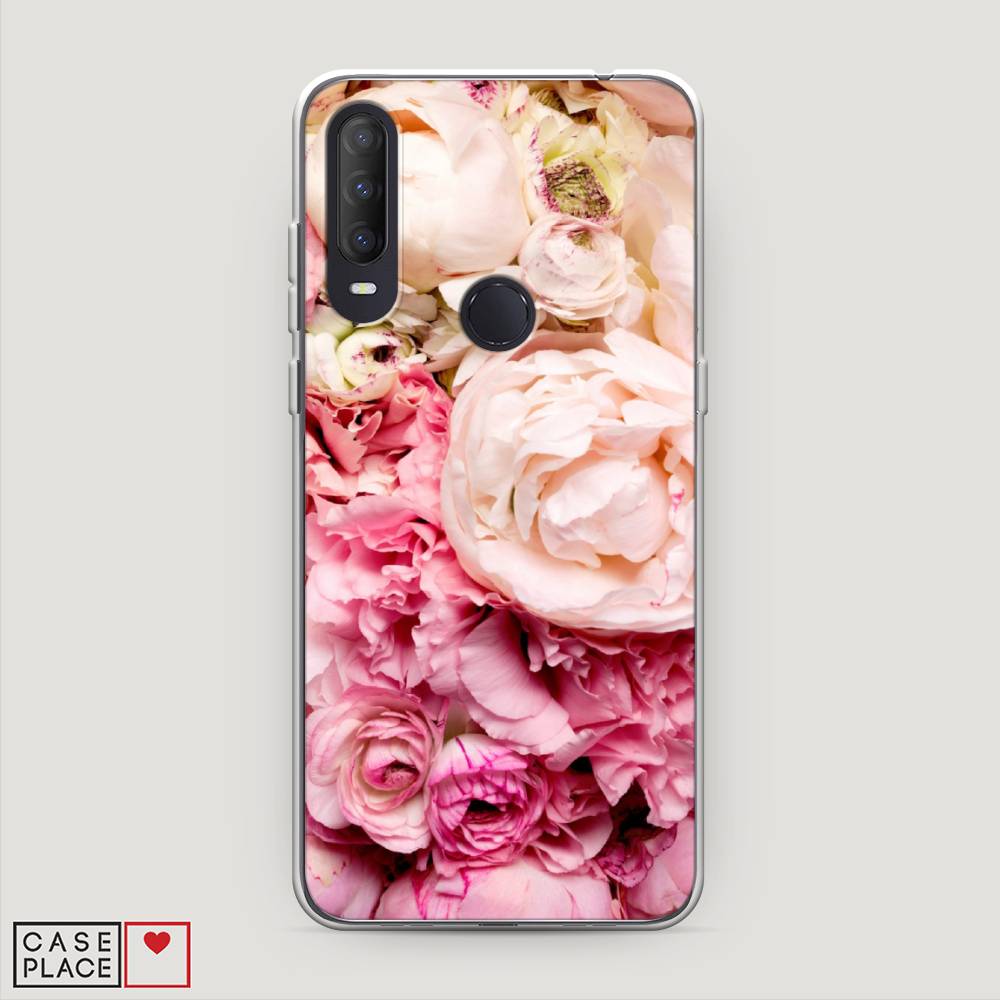 

Чехол Awog на Alcatel 1S (2020) / Алкатель 1S (2020) "Пионы яркие", Разноцветный, 170850-8