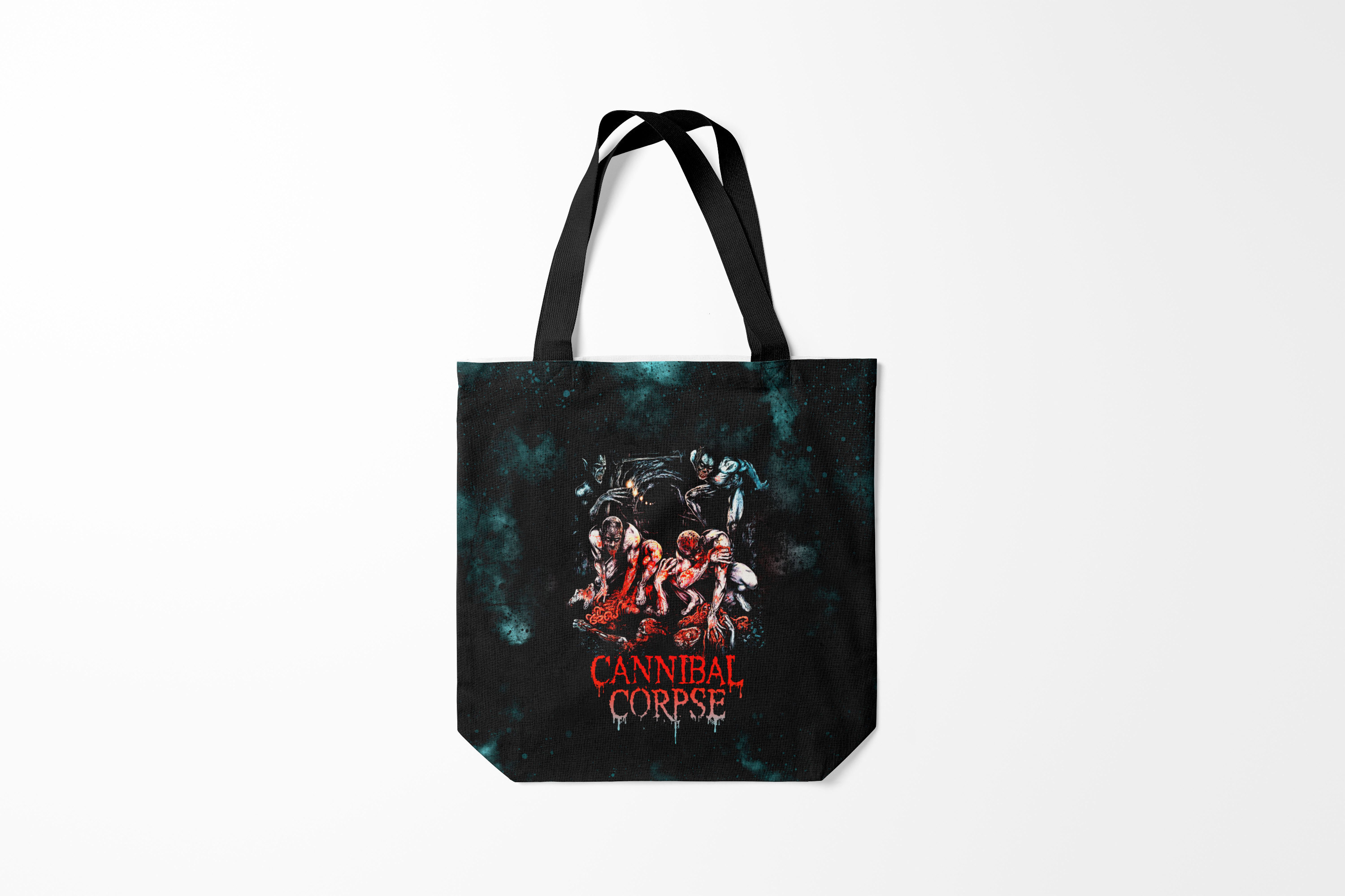 

Сумка шoппер унисекс Burnettie Cannibal Corpse, разноцветный, Cannibal Corpse