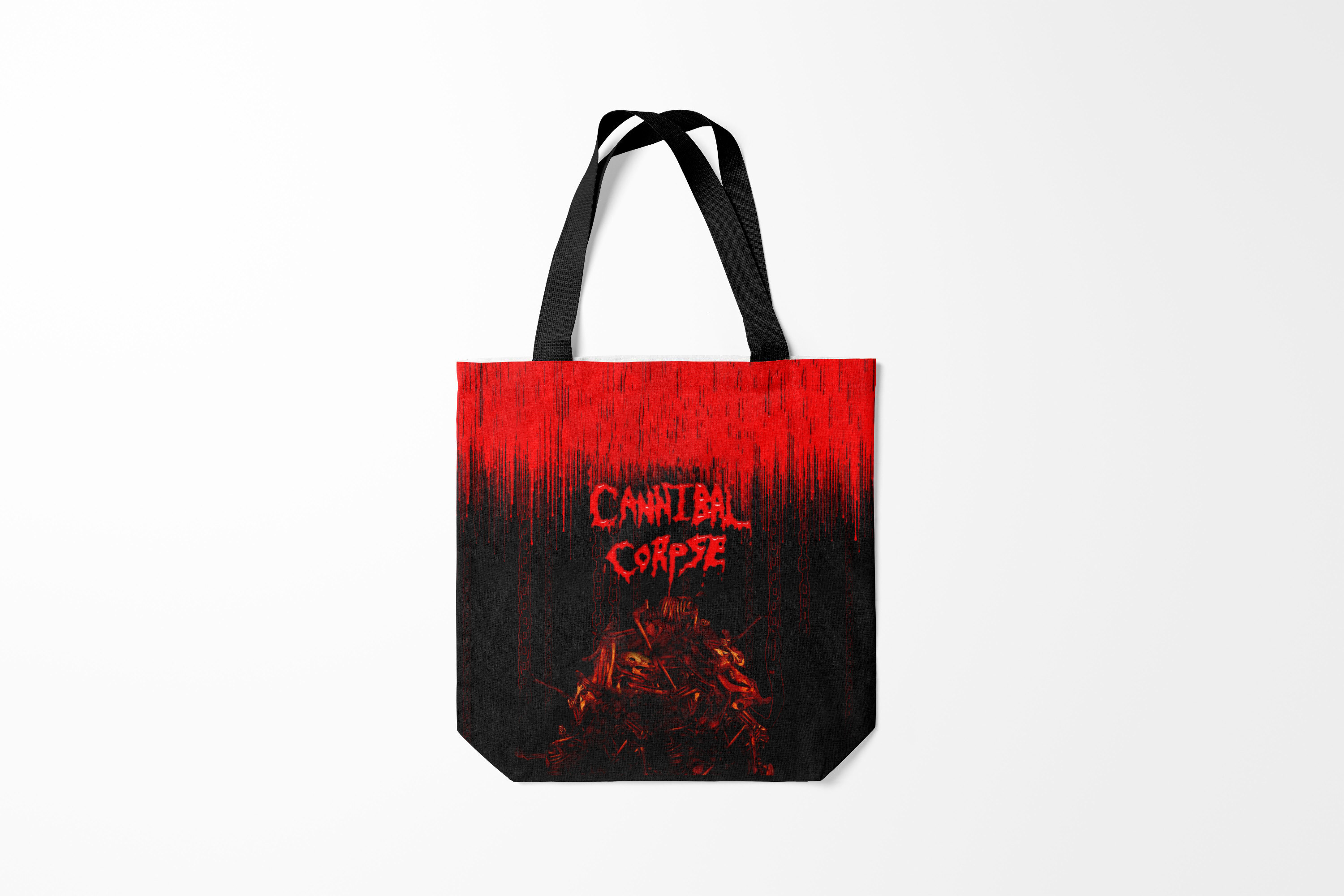 

Сумка шoппер унисекс Burnettie Cannibal Corpse, разноцветный, Cannibal Corpse