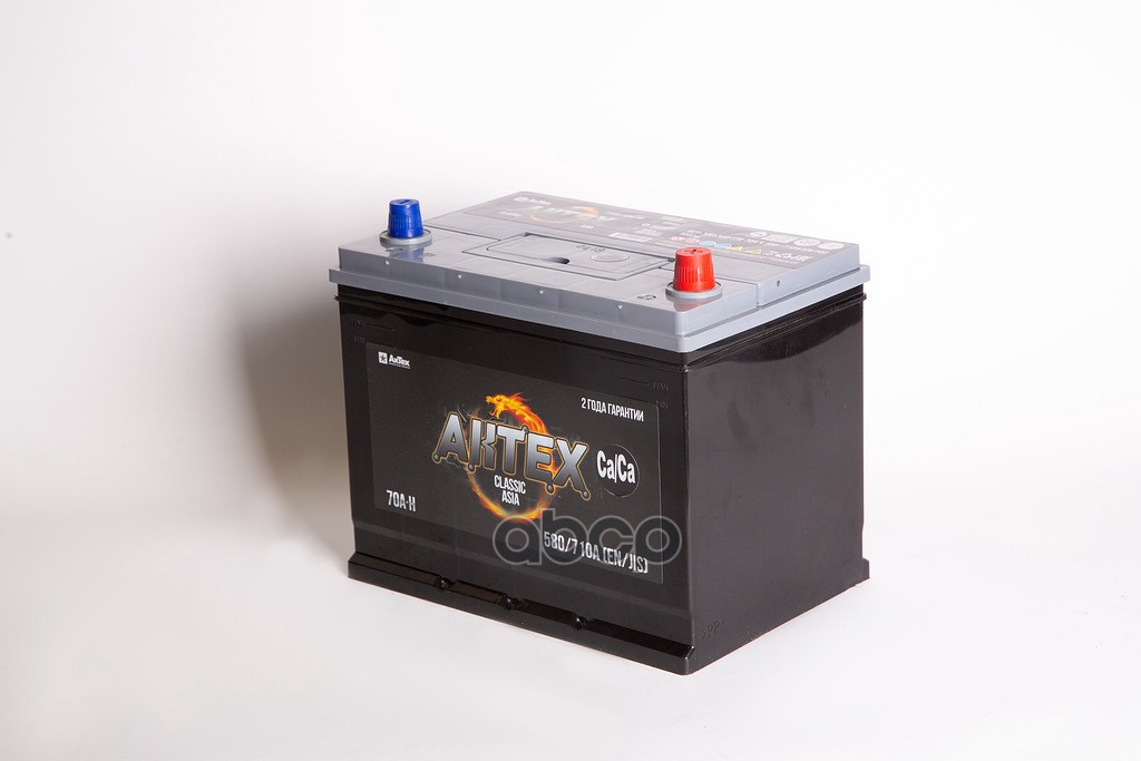 

Батарея Аккумуляторная 70а/Ч 580а 12v Обратная Полярн. Выносные (Азия)Клеммы. АкТех ATCA 7