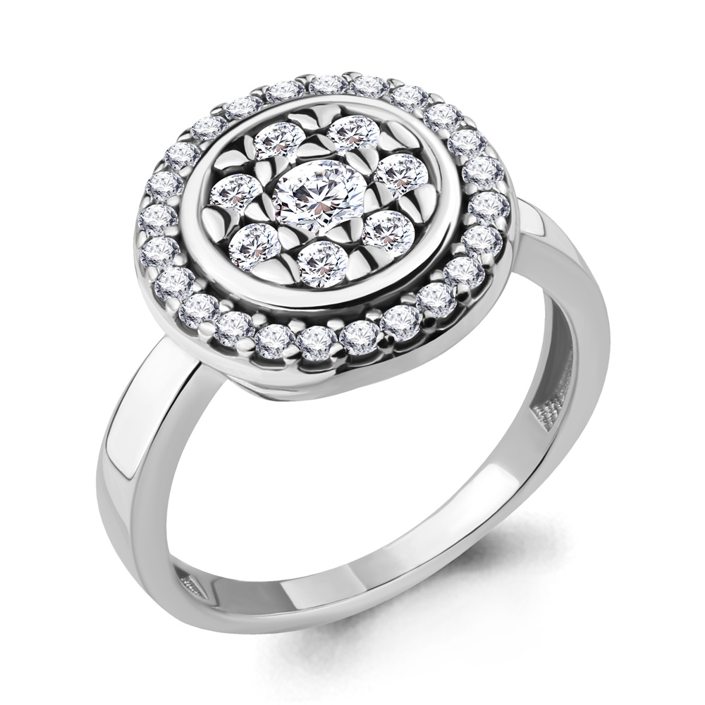 

Кольцо из серебра р. 17 AQUAMARINE 68545А_925_р, 68545А_925_р