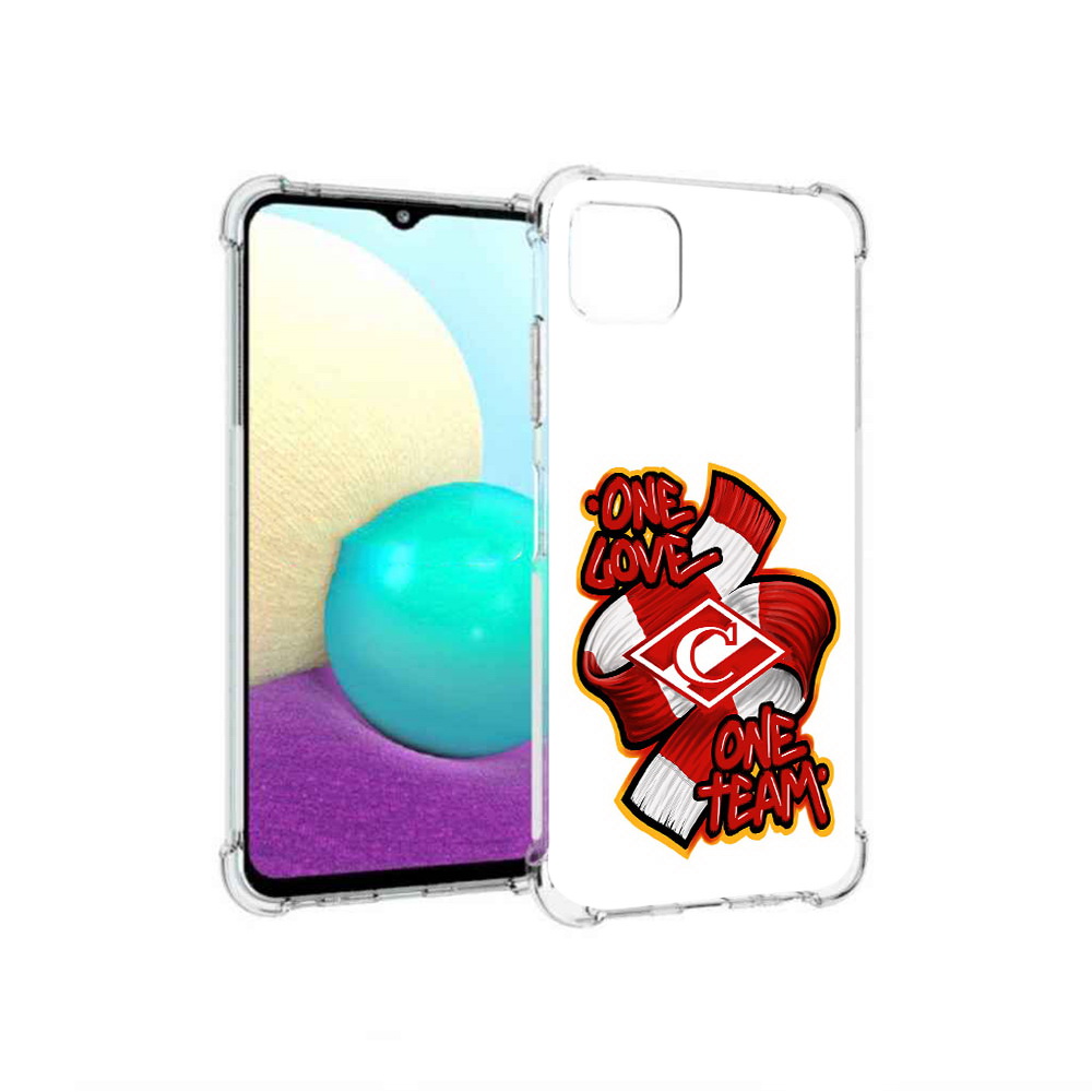 Чехол MyPads Tocco для Samsung Galaxy A22 ФК спарак 1 любовь