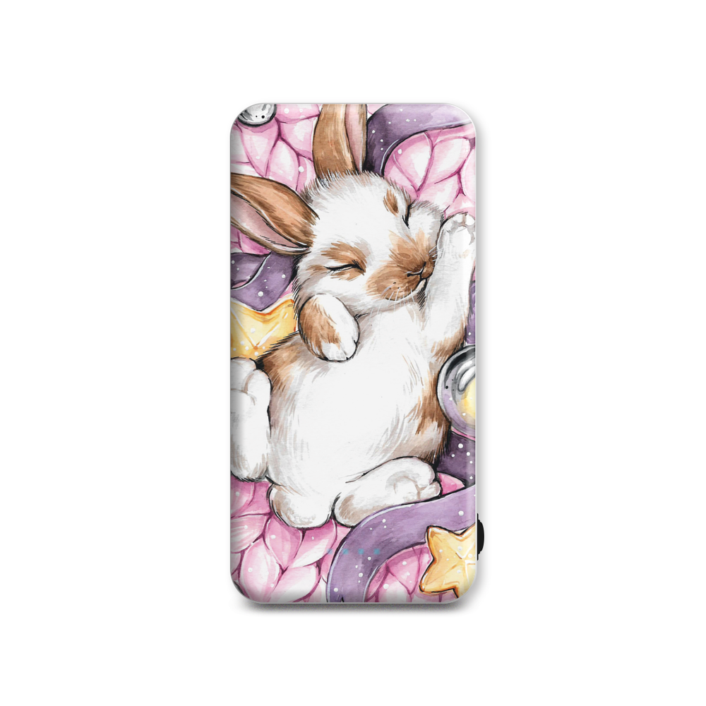 

Внешний аккумулятор Case Place AC10-210-5 10000 мА/ч розовый, белый (AC102109V102125), AC10-210-5