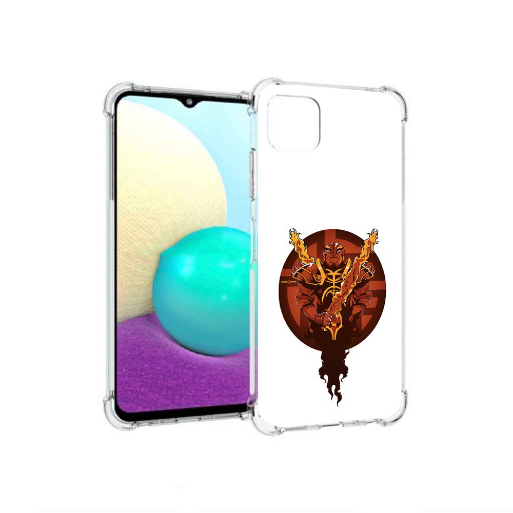 Чехол MyPads Tocco для Samsung Galaxy A22 ember spirit