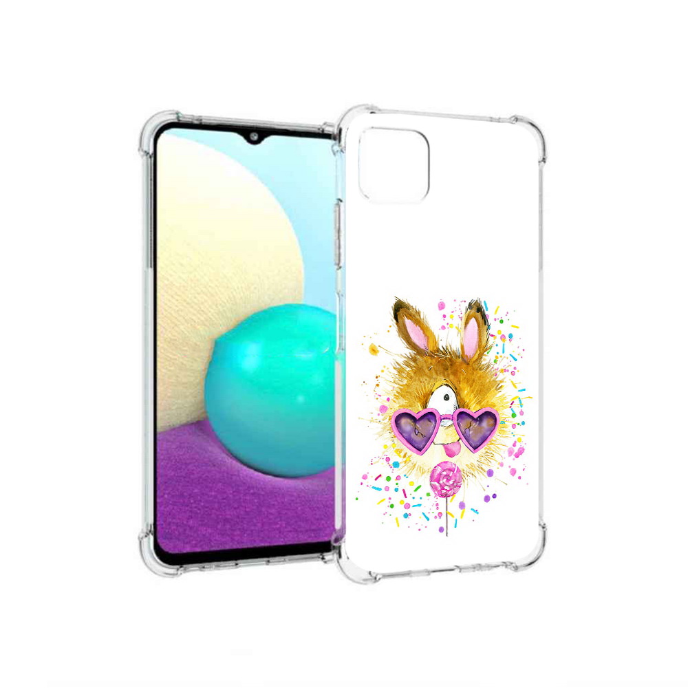 

Чехол MyPads Tocco для Samsung Galaxy A22 Чупя, Прозрачный, Tocco