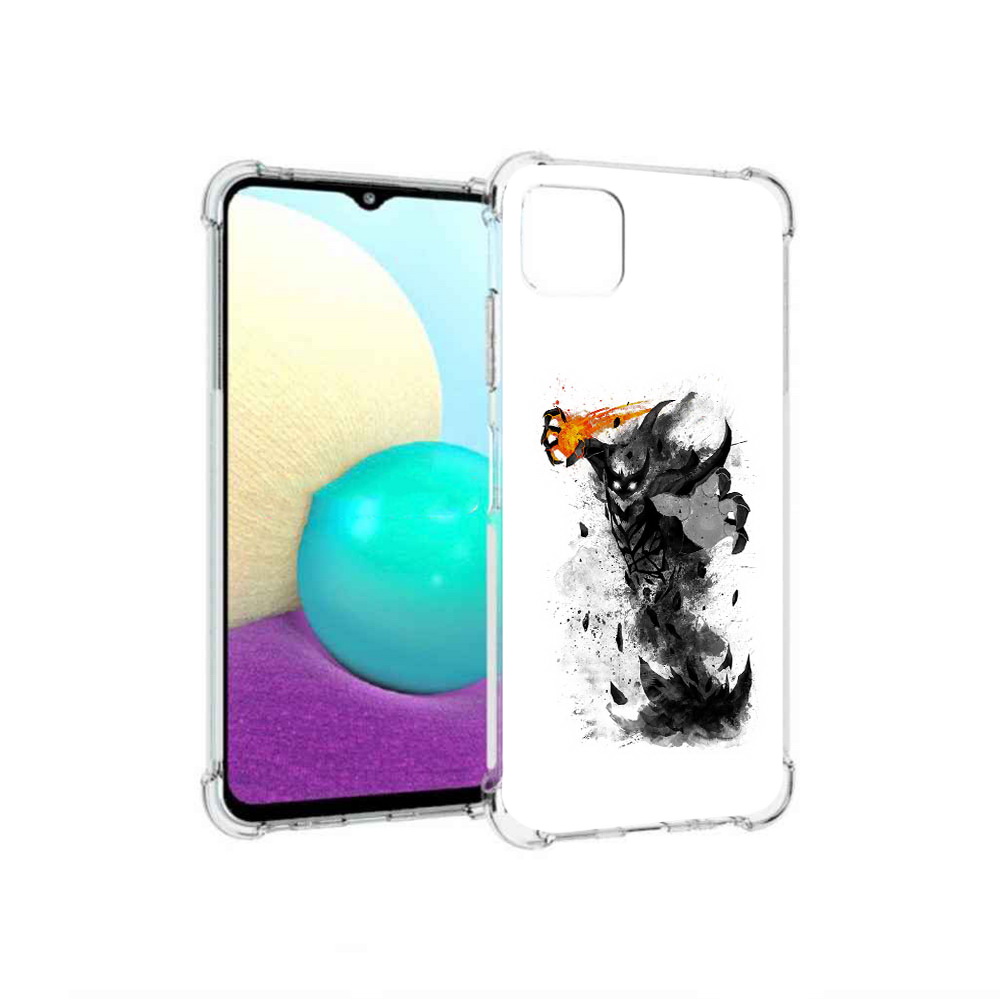 

Чехол MyPads Tocco для Samsung Galaxy A22 nevermore черно белый, Прозрачный, Tocco