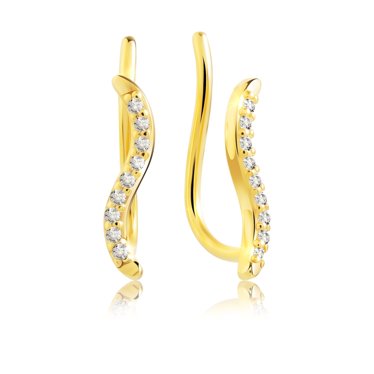 

Серьги из серебра VALTERA 118923, фианит, 118923