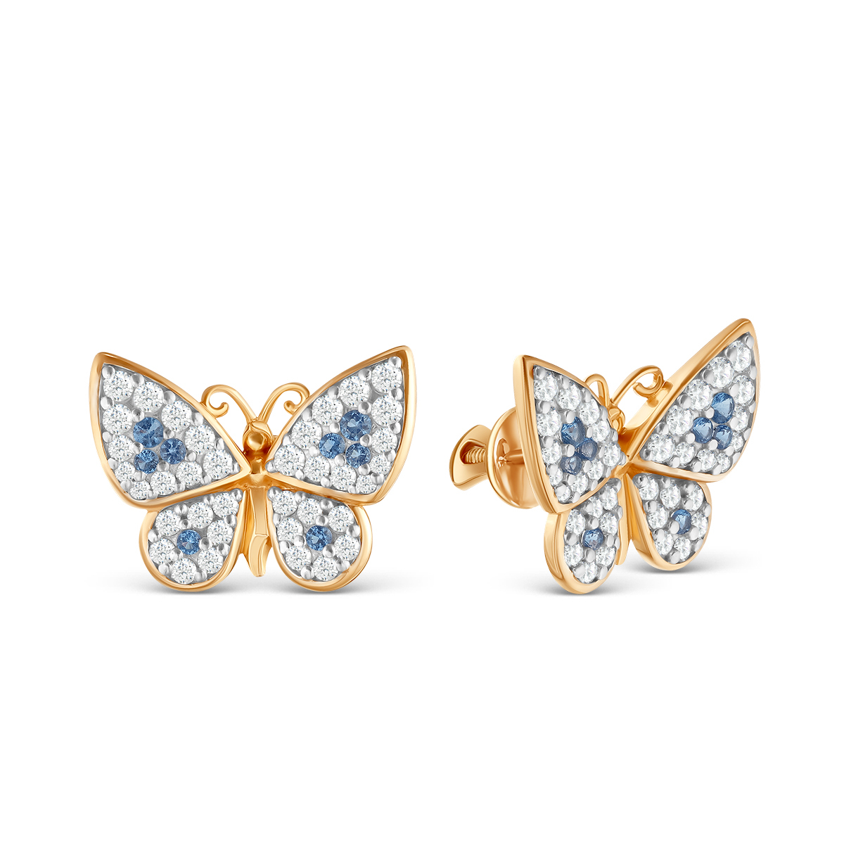 

Серьги из серебра VALTERA 118949, фианит, 118949