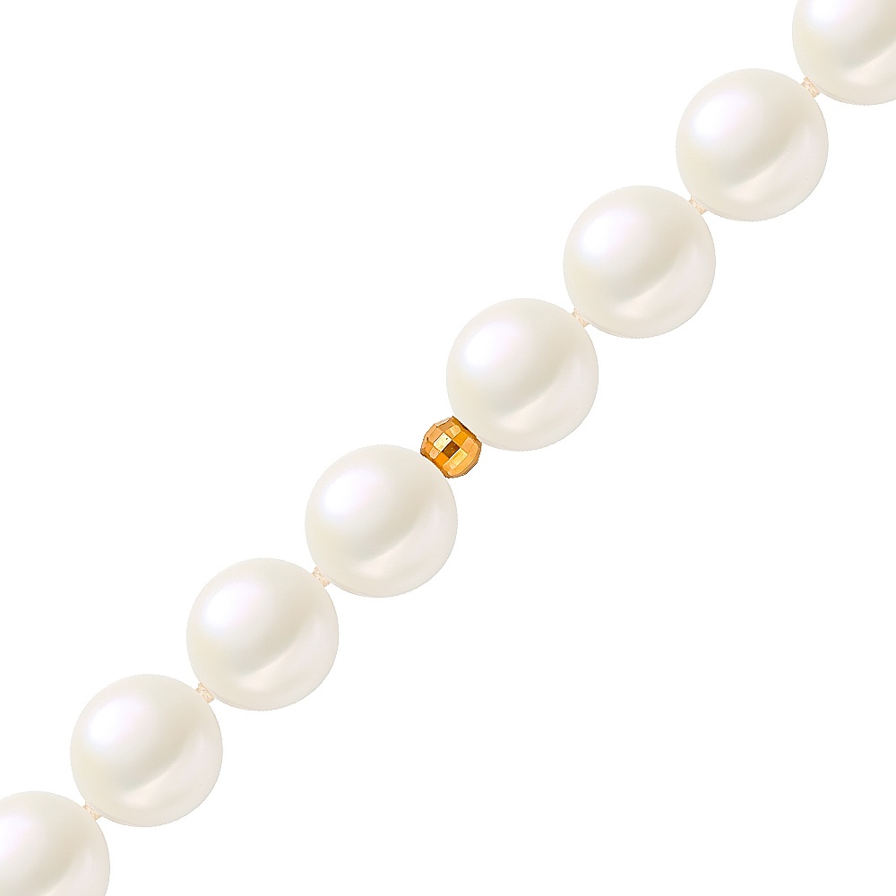 

Бусы из золота 50 см 585Gold 216000007, жемчуг культивированный, 216000007