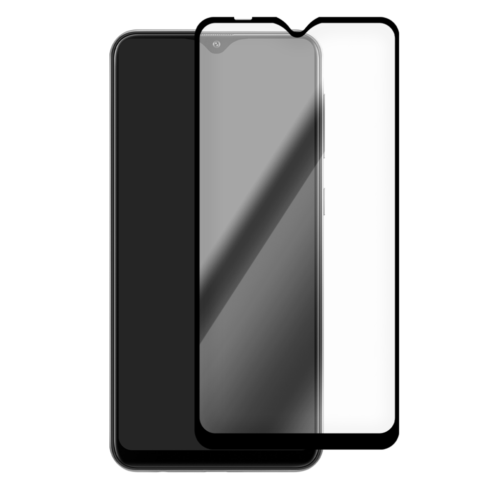 

Стекло защитное Full Glue Premium Krutoff для Vivo Y95 черное
