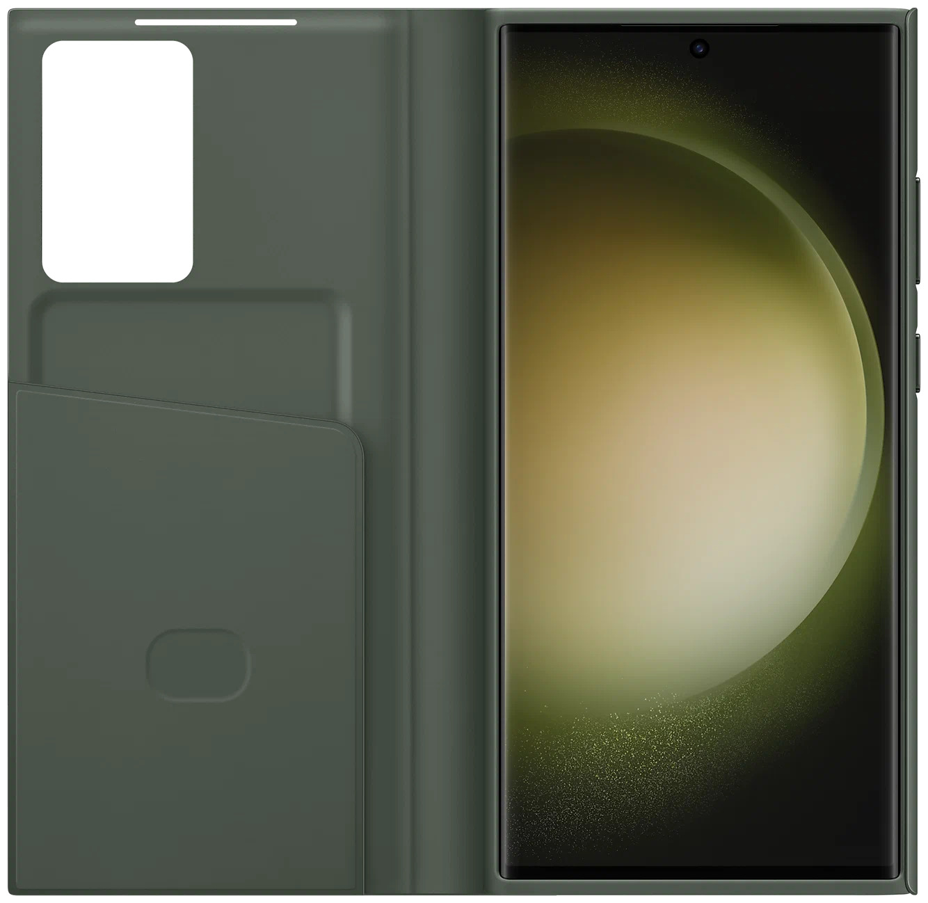 Чехол Samsung Smart View Wallet Case для Galaxy S23 Ultra Green