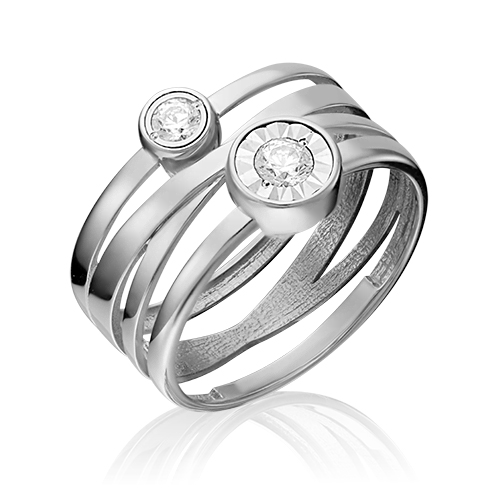 

Кольцо из золота р. 16,5 PLATINA jewelry 01-5338-00-501-1120-38, фианит, 01-5338-00-501-1120-38