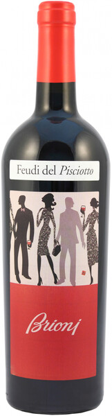 

Вино Feudi del Pisciotto, "Brioni" Frappato, Sicilia IGT, 2018, 0,75 л