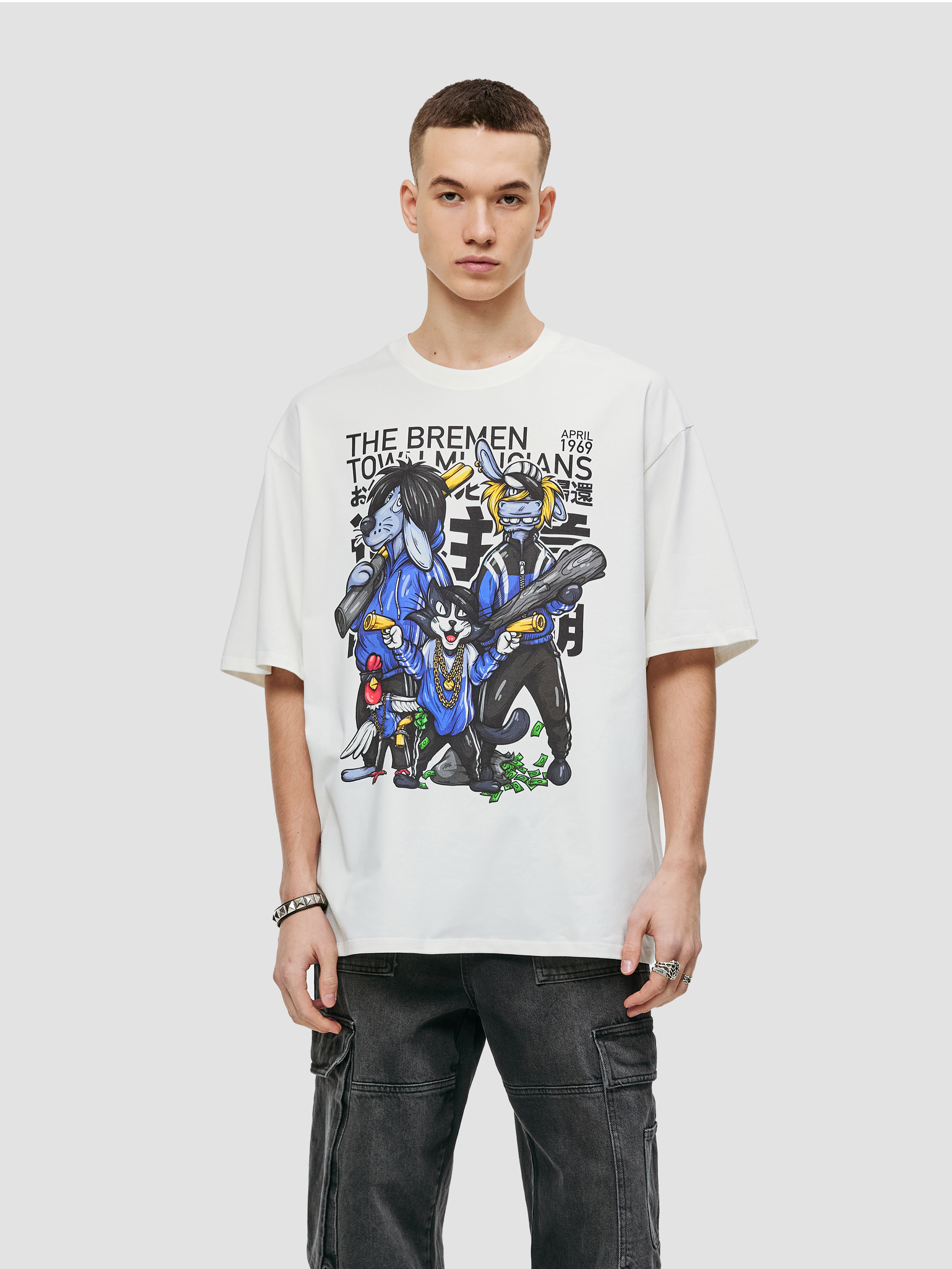 

Футболка мужская Нити-Нити Souz4 белая XL, Белый, Souz4