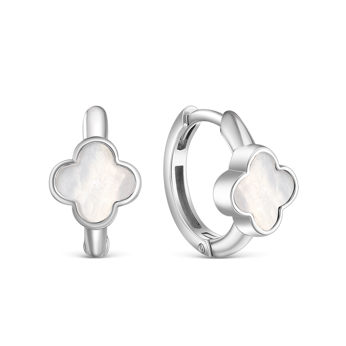 

Серьги из серебра VALTERA 119020, перламутр, 119020