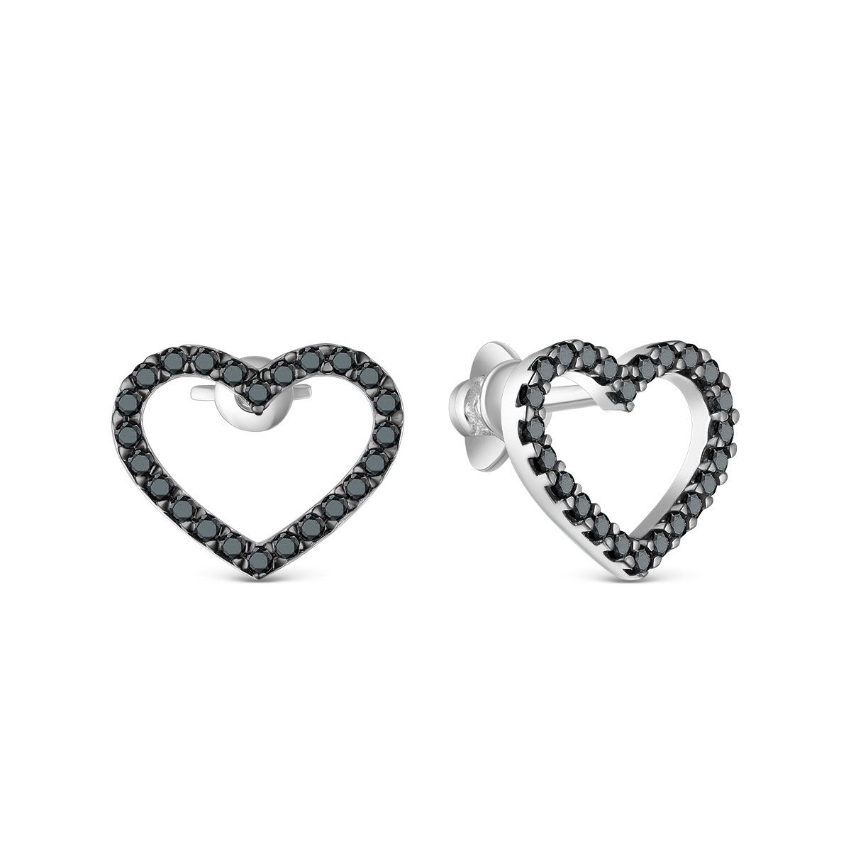 

Серьги из серебра VALTERA 119045, фианит, 119045