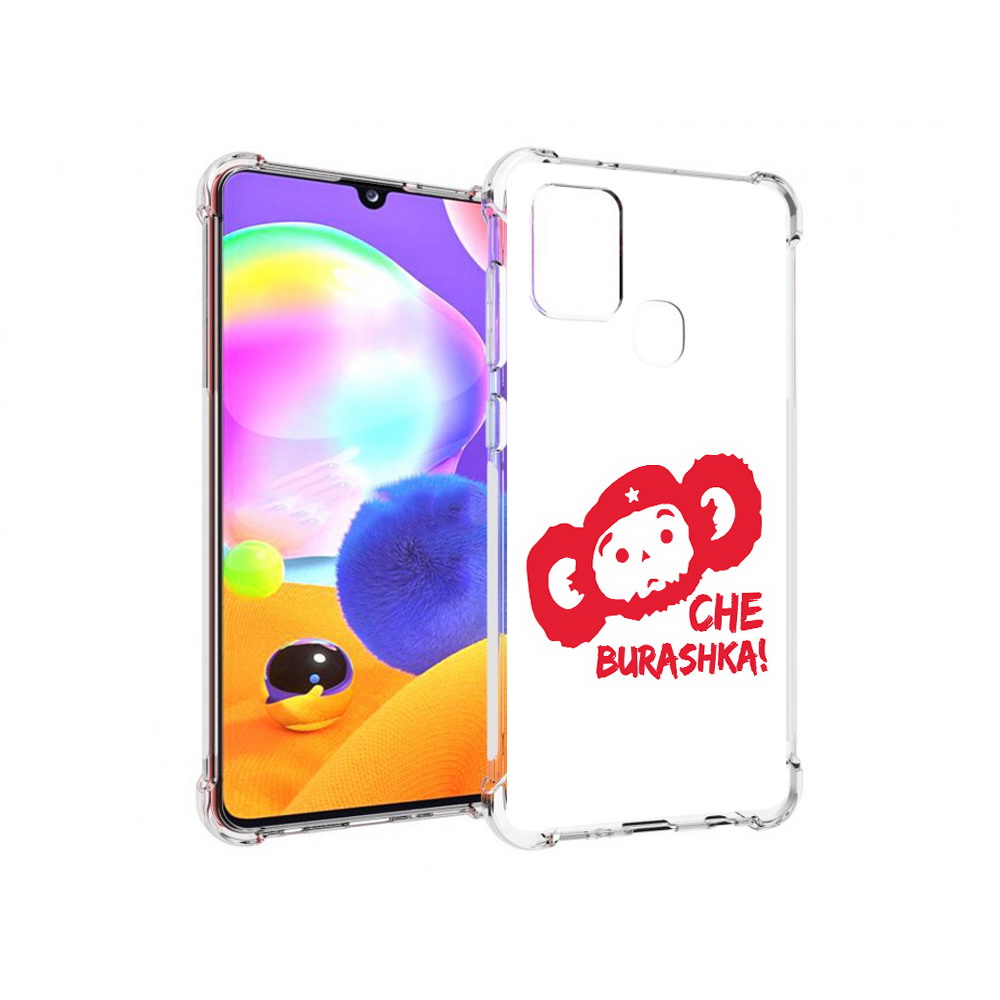 

Чехол MyPads Tocco для Samsung Galaxy A21s чебурашка (PT149116.528.672), Прозрачный, Tocco