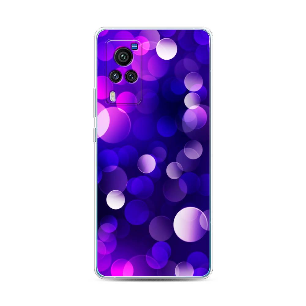 

Чехол для Vivo X60 Pro "Абстракция 27", Фиолетовый, 263850-3
