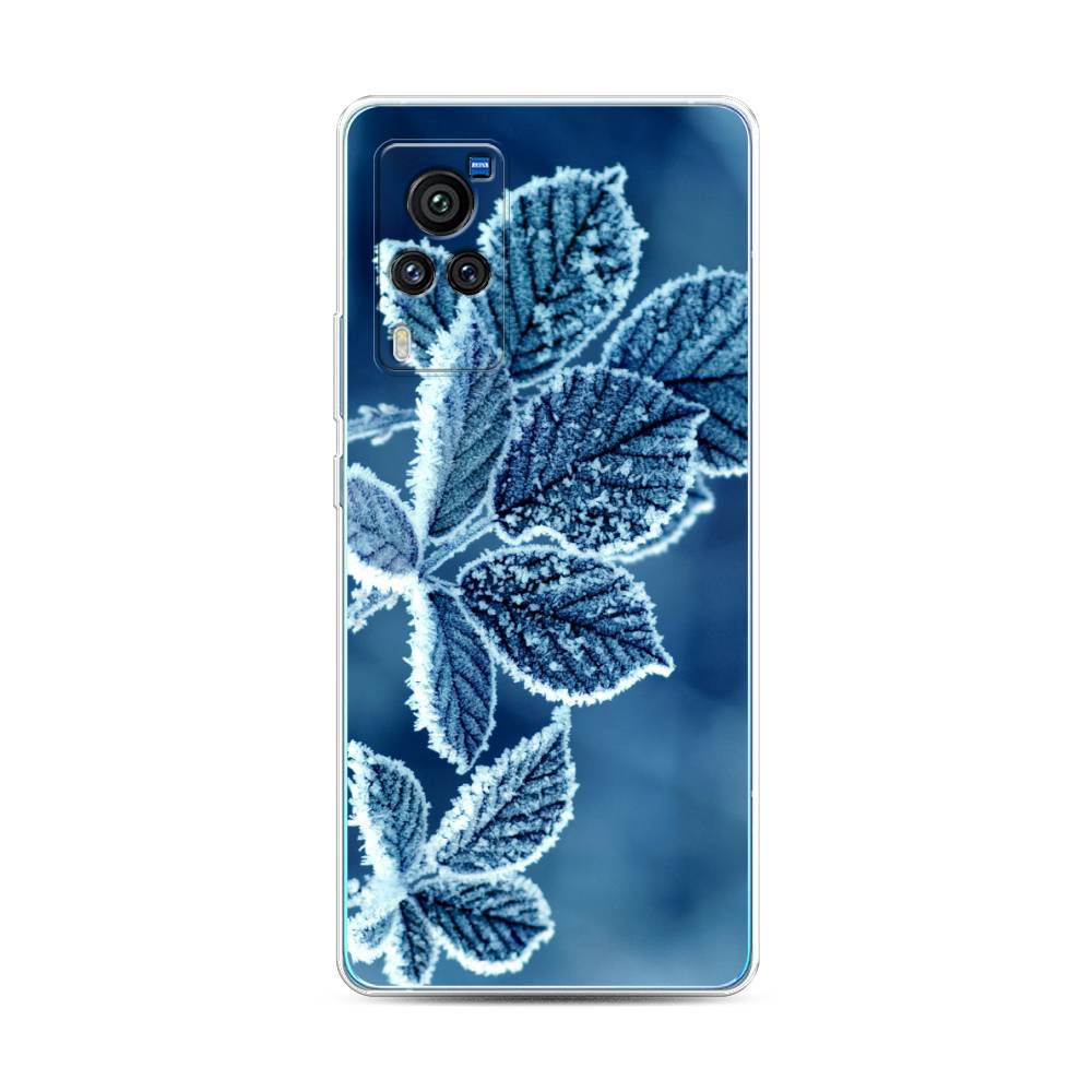 

Чехол для Vivo X60 Pro"Зима 6 ", Голубой;белый, 263850-2