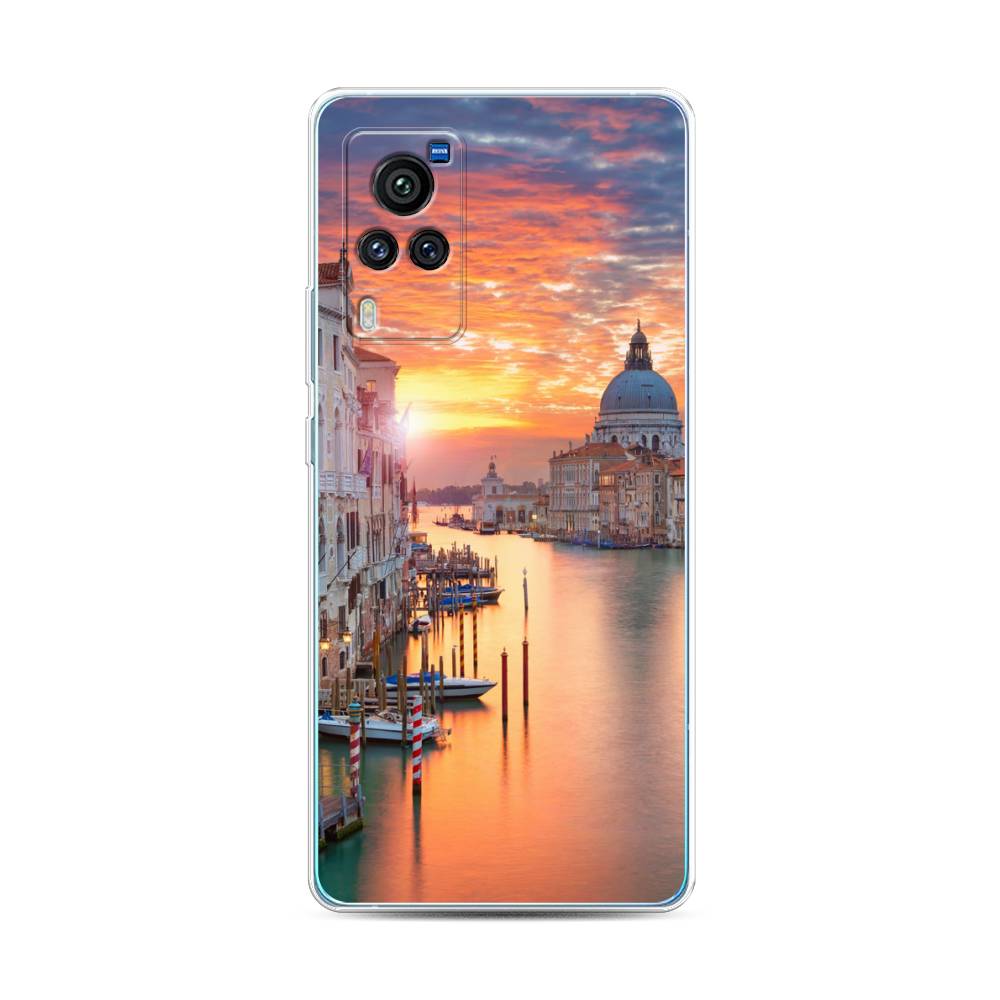 

Чехол для Vivo X60 Pro "Восход 11", Розовый;оранжевый, 263850-2