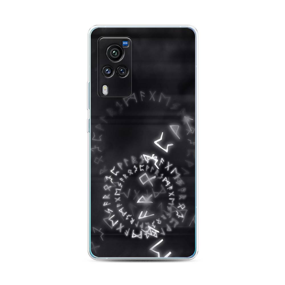 

Чехол для Vivo X60 Pro "Руны", Серый;черный, 263850-3