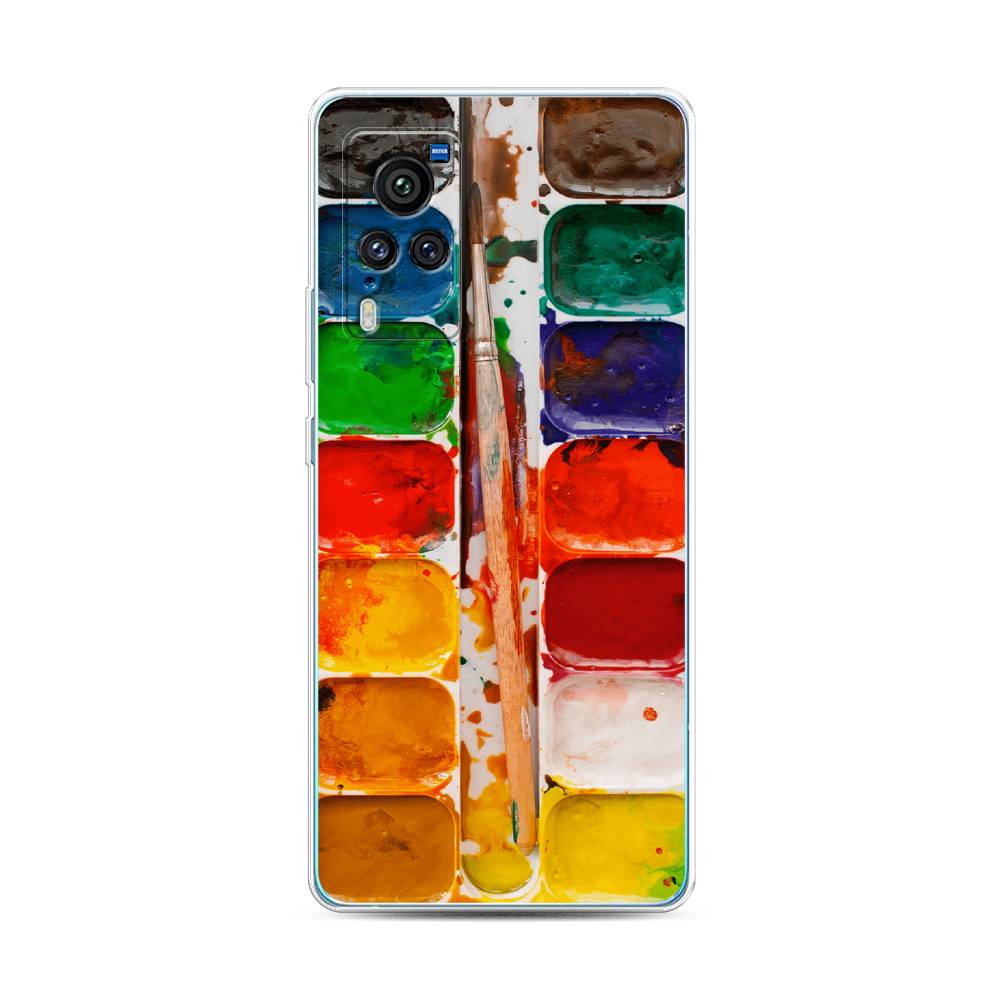 

Чехол для Vivo X60 Pro "Акварель", 263850-4