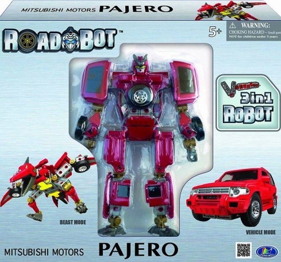 

Конструктор-трансформер 3 в 1 Mitsubishi Padjero 150 деталей 1:24 V-Create