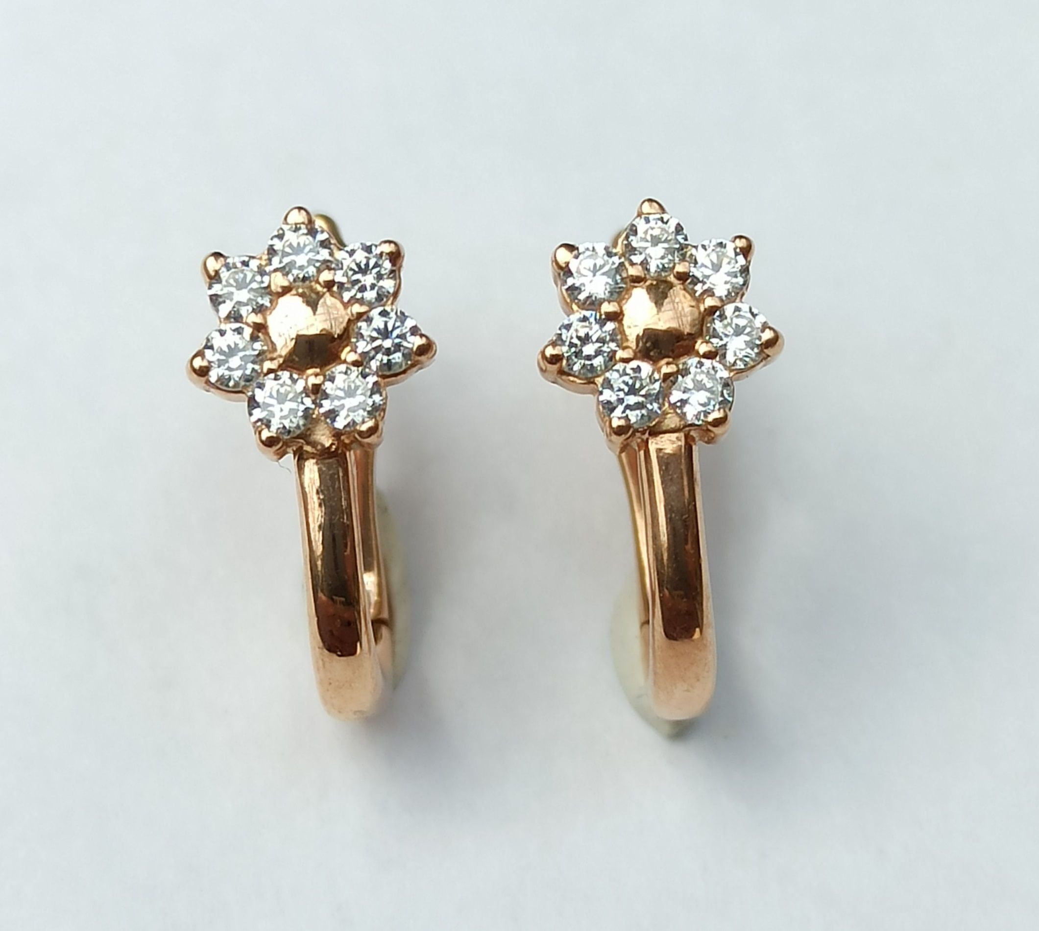 

Серьги из серебра VALTERA 119145, фианит, 119145