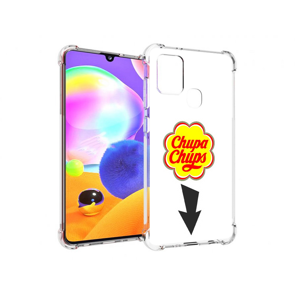 

Чехол MyPads Tocco для Samsung Galaxy A21s чупа чупс (PT149116.528.694), Прозрачный, Tocco