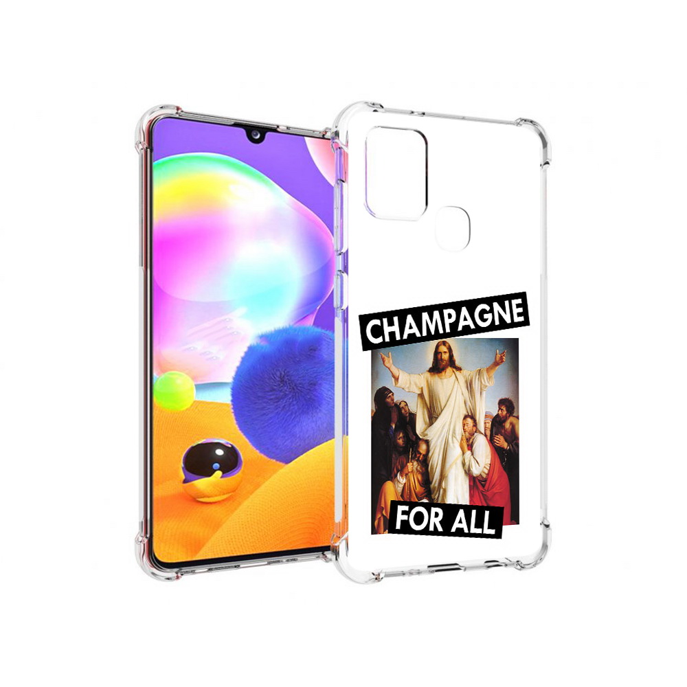 

Чехол MyPads Tocco для Samsung Galaxy A21s шампанское (PT149116.528.697), Прозрачный, Tocco