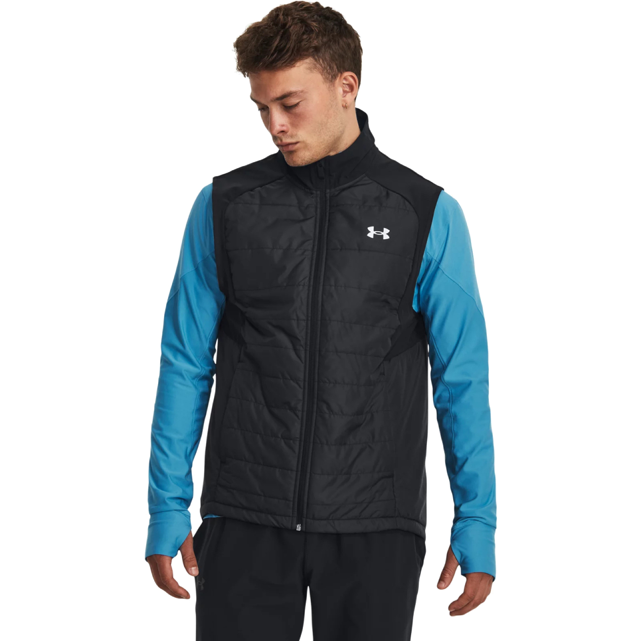 

Утепленный жилет мужской Under Armour 1378499 черный S, 1378499