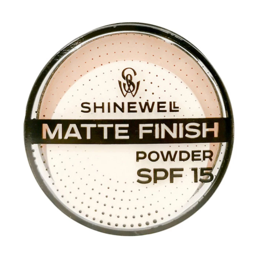 Пудра для лица Shinewell Matte Finish SPF15 матирующая №01 10 г