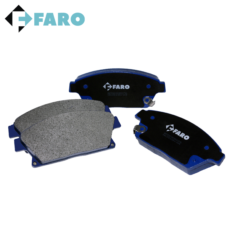

Колодки тормозные дисковые передние со звуковым датчиком износа FARO BPD030R076