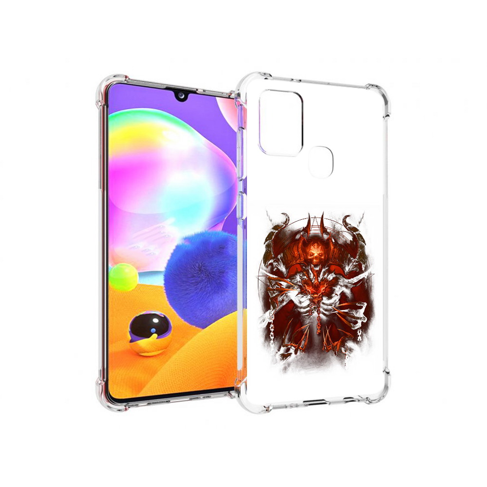 Чехол MyPads Tocco для Samsung Galaxy A21s яркий демон (PT149116.528.708)