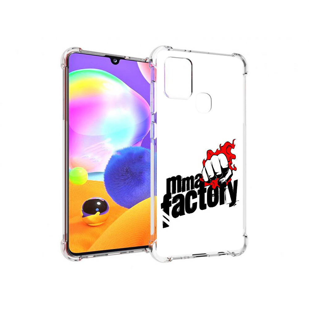 

Чехол MyPads Tocco для Samsung Galaxy A21s Единоборства ММА (PT149116.528.74), Прозрачный, Tocco