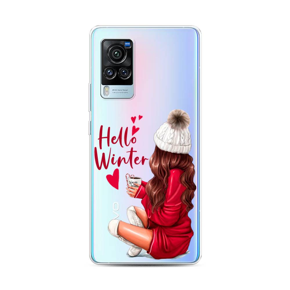

Чехол для Vivo X60 Pro "Hello winter", Красный;белый;коричневый, 263850-5