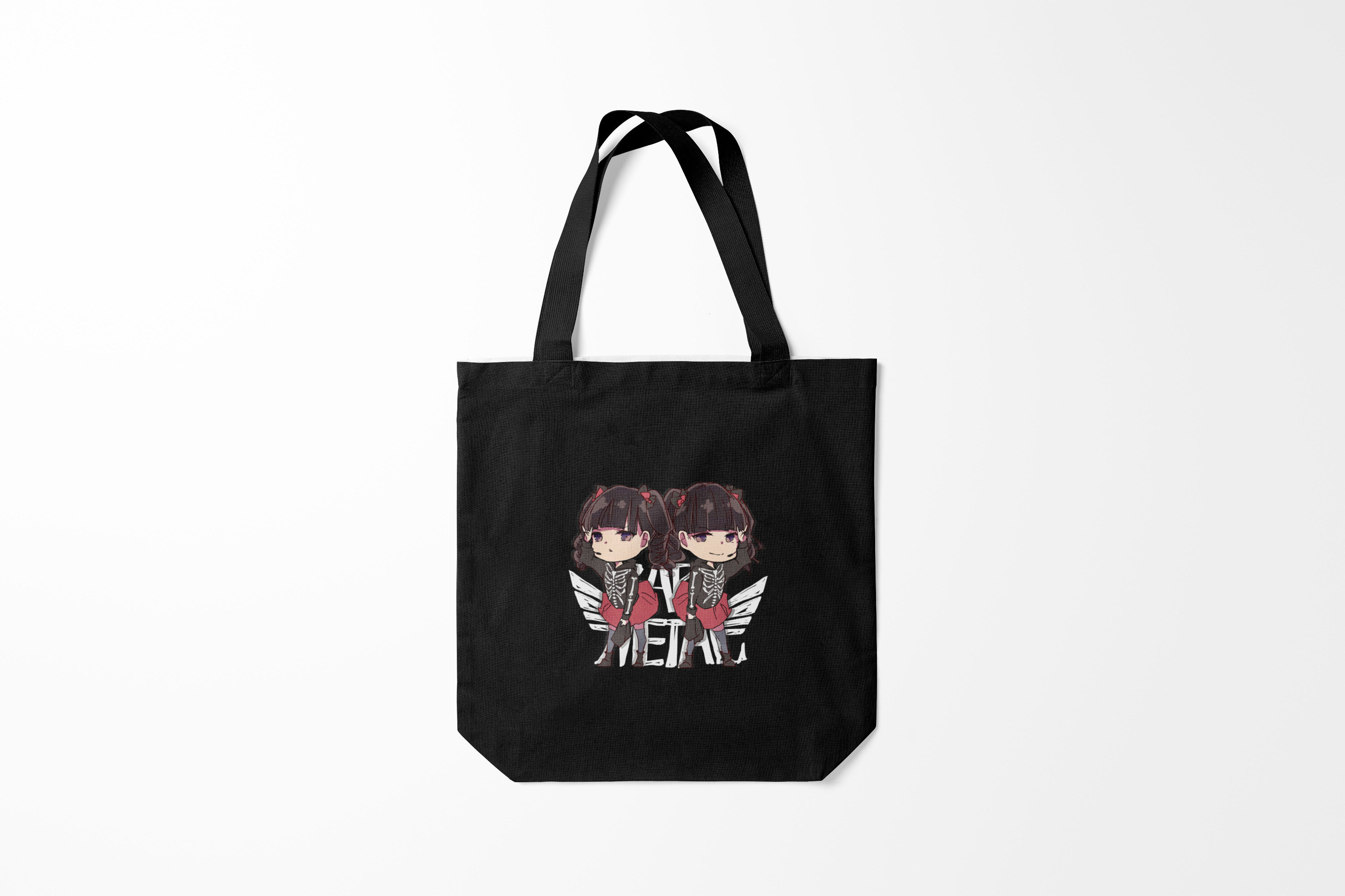 

Сумка шoппер унисекс Burnettie Babymetal Судзука и Юи, разноцветный, Babymetal Судзука и Юи