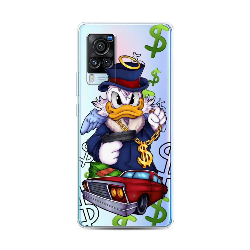 

Чехол для Vivo X60 Pro "Scrooge McDuck with a Gold Chain", Красный;синий;белый, 263850-6