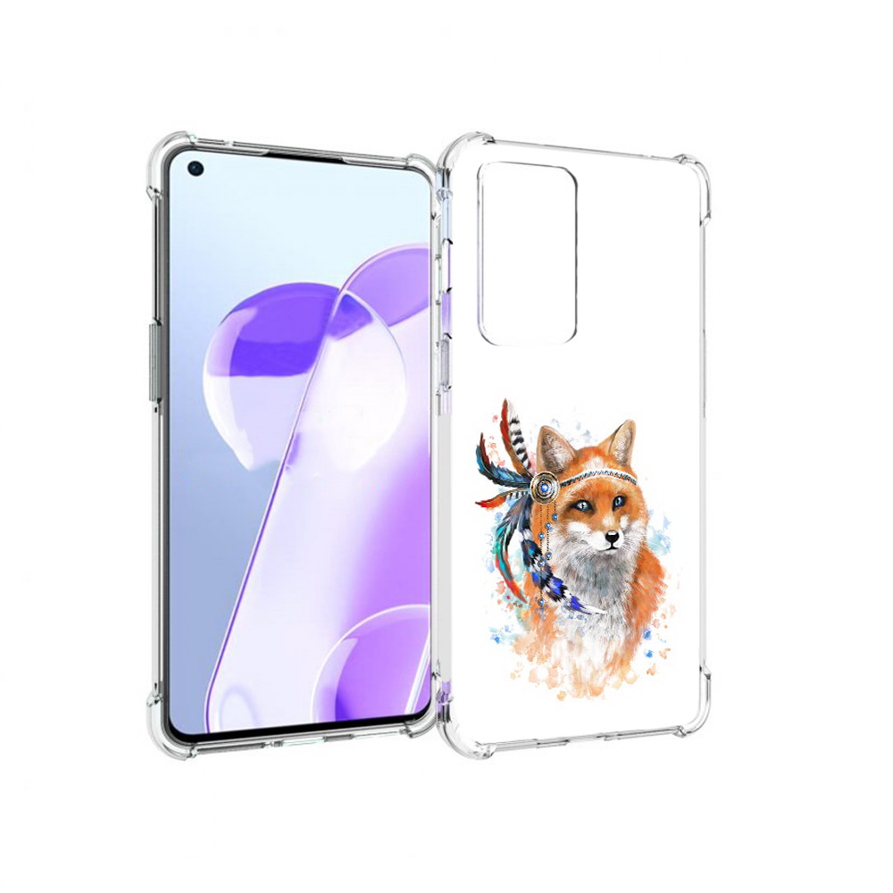 

Чехол MyPads Tocco для OnePlus 9RT инду лиса (PT172016.131.377), Прозрачный, Tocco