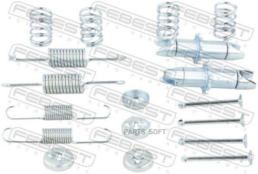 

Монтажный Комплект Барабанных Колодок FEBEST 0104grj200rkit