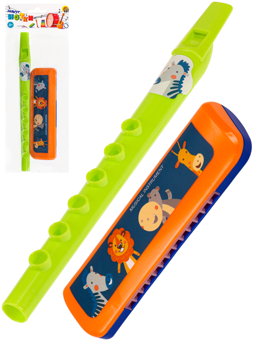 

Набор детских музыкальных инструментов Baby Toys 2 предмета 109996