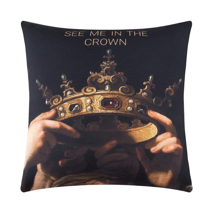 

Подушка "Этель" Crown, 35х35 см, габардин, 100% п/э, Текстиль и одежда как искусство