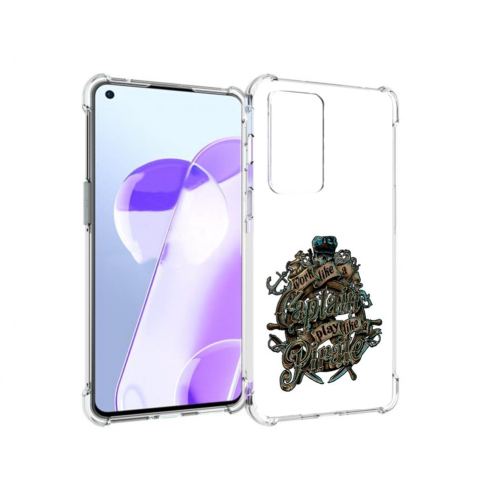 

Чехол MyPads Tocco для OnePlus 9RT капитан пиратов (PT172016.131.385), Прозрачный, Tocco