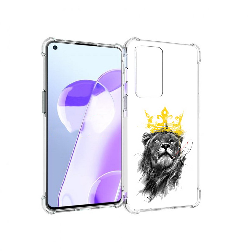 

Чехол MyPads Tocco для OnePlus 9RT король-лев (PT172016.131.391), Прозрачный, Tocco